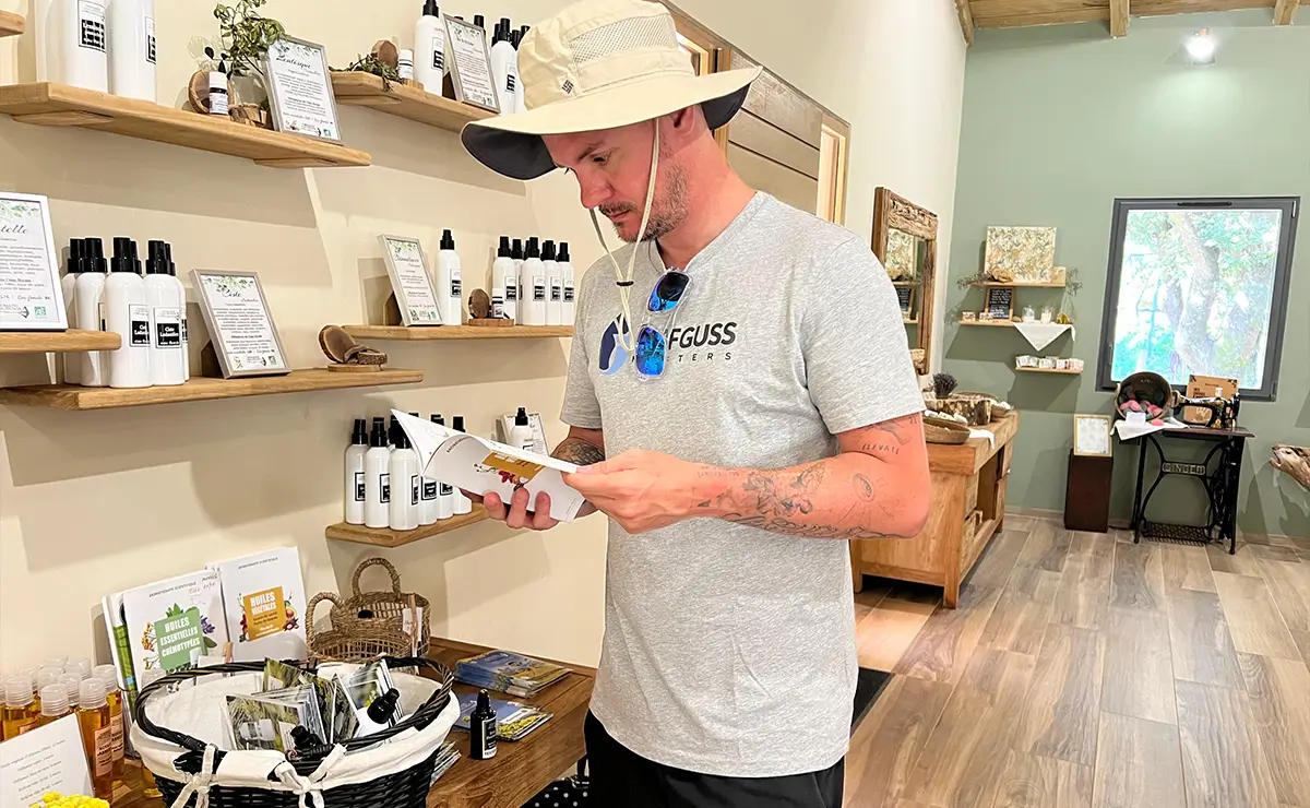 Aufguss Masters - Visita alla distilleria Essences Naturelles Corses